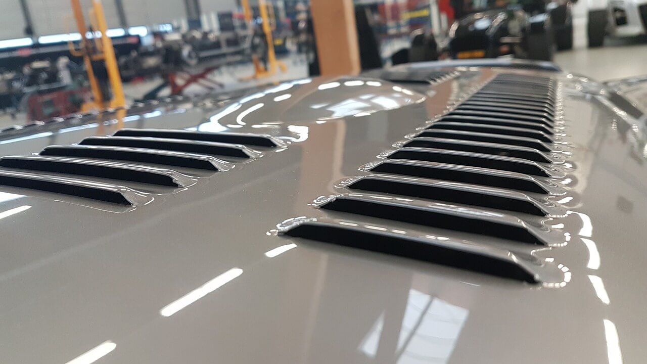 Presa d'aria sul cofano dell'Iveco. Il segreto delle prestazioni del motore